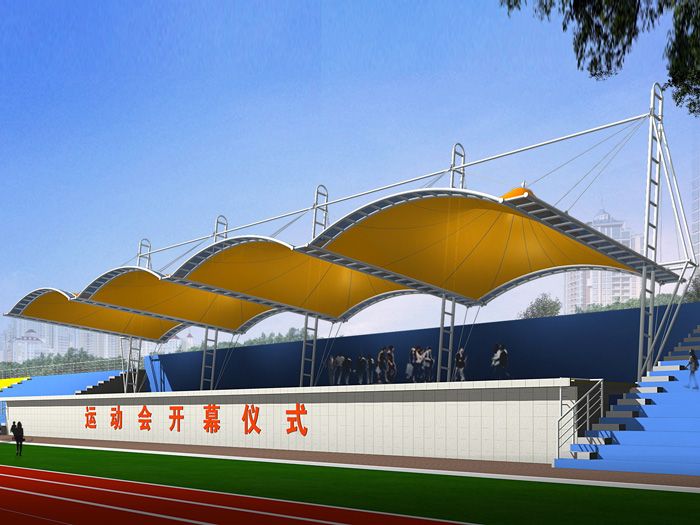 膜結構看臺優點